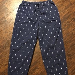Nautica Large Pajama Bottoms Blue Like New